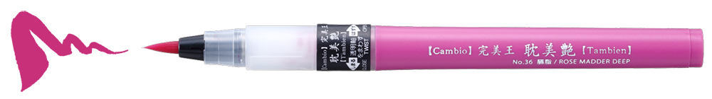 Cambio Tambien Bristle Brush Pen with waterproof ink